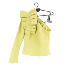 bluzka-damska-prettylittlething-zielona-falbana-36