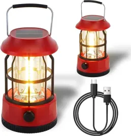 trirocks-zestaw-2-solarnych-lampionow-kempingowych-led-sciemniane