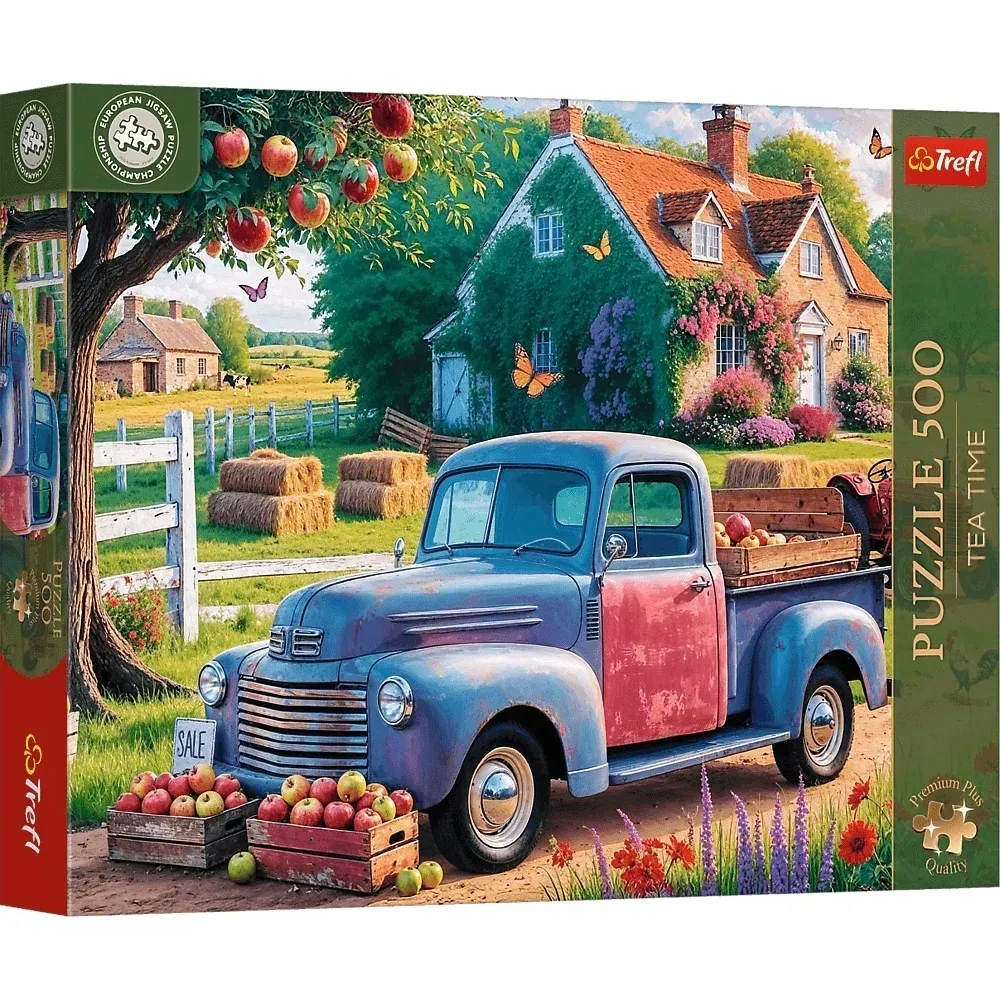 puzzle-500-tea-time-samochod-farmera-trefl