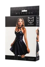 glossy-marisa-dress-wetlook-black-m