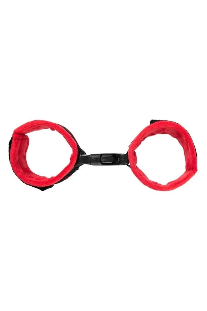 anonymo-handcuffs-velour-red-29-cm