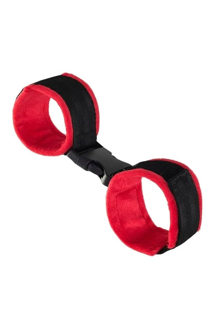 anonymo-handcuffs-velour-red-29-cm