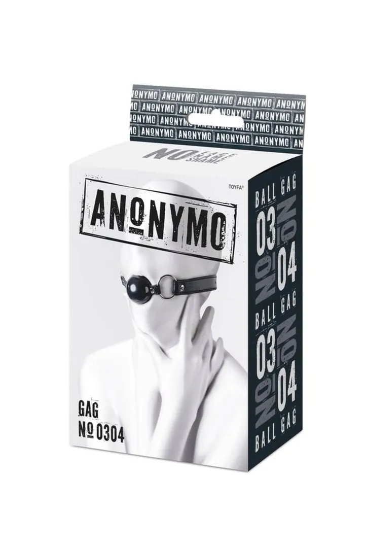 anonymo-gag-tpr-black-64-cm