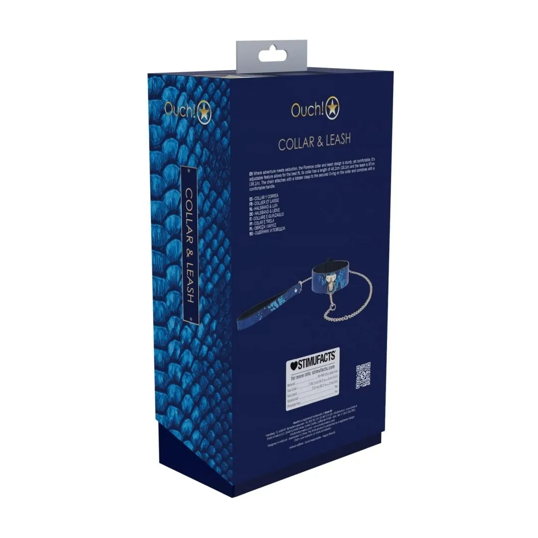 florence-collection-collar-with-leash-blue