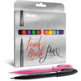 pisaki-pedzelkowe-pentel-brush-sign-pen-ses15c-12-pentel