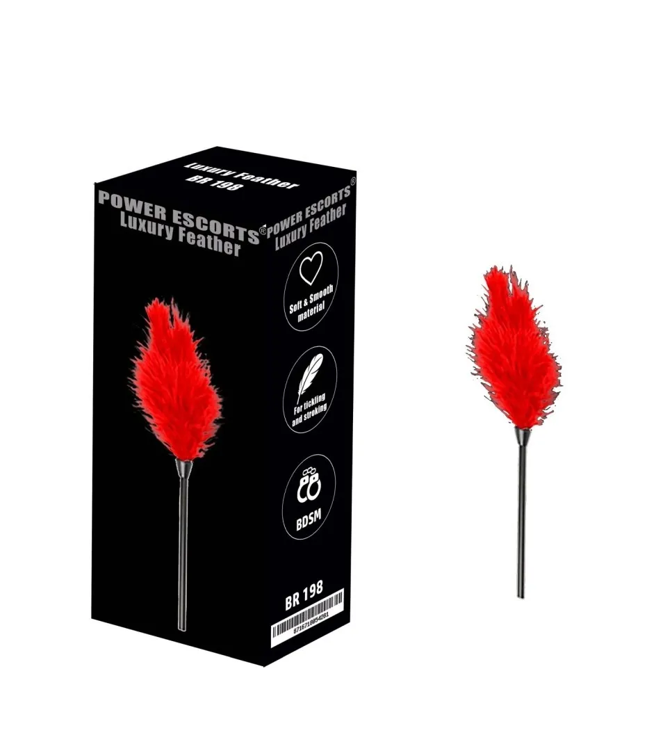 luxury-feather-red