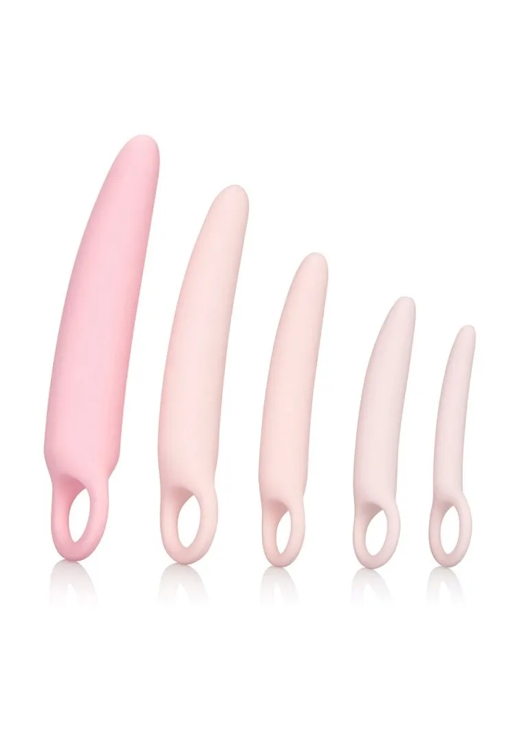 silicone-dilator-5pcs-set-pink