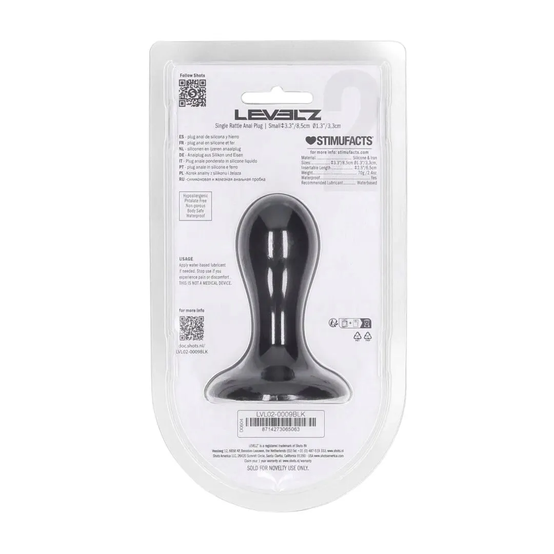 single-rattle-liquid-silicone-anal-plug-s-black