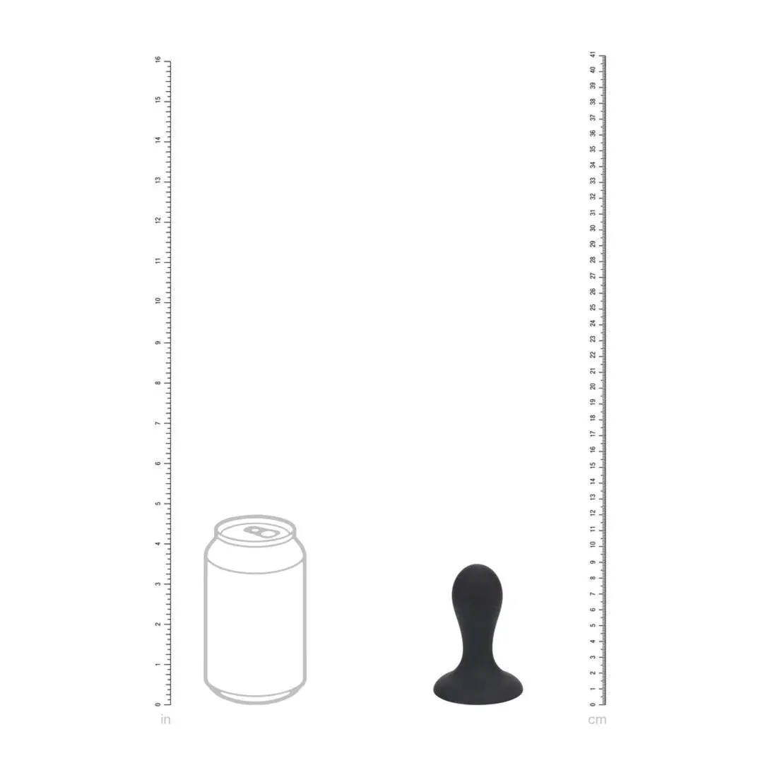 single-rattle-liquid-silicone-anal-plug-s-black