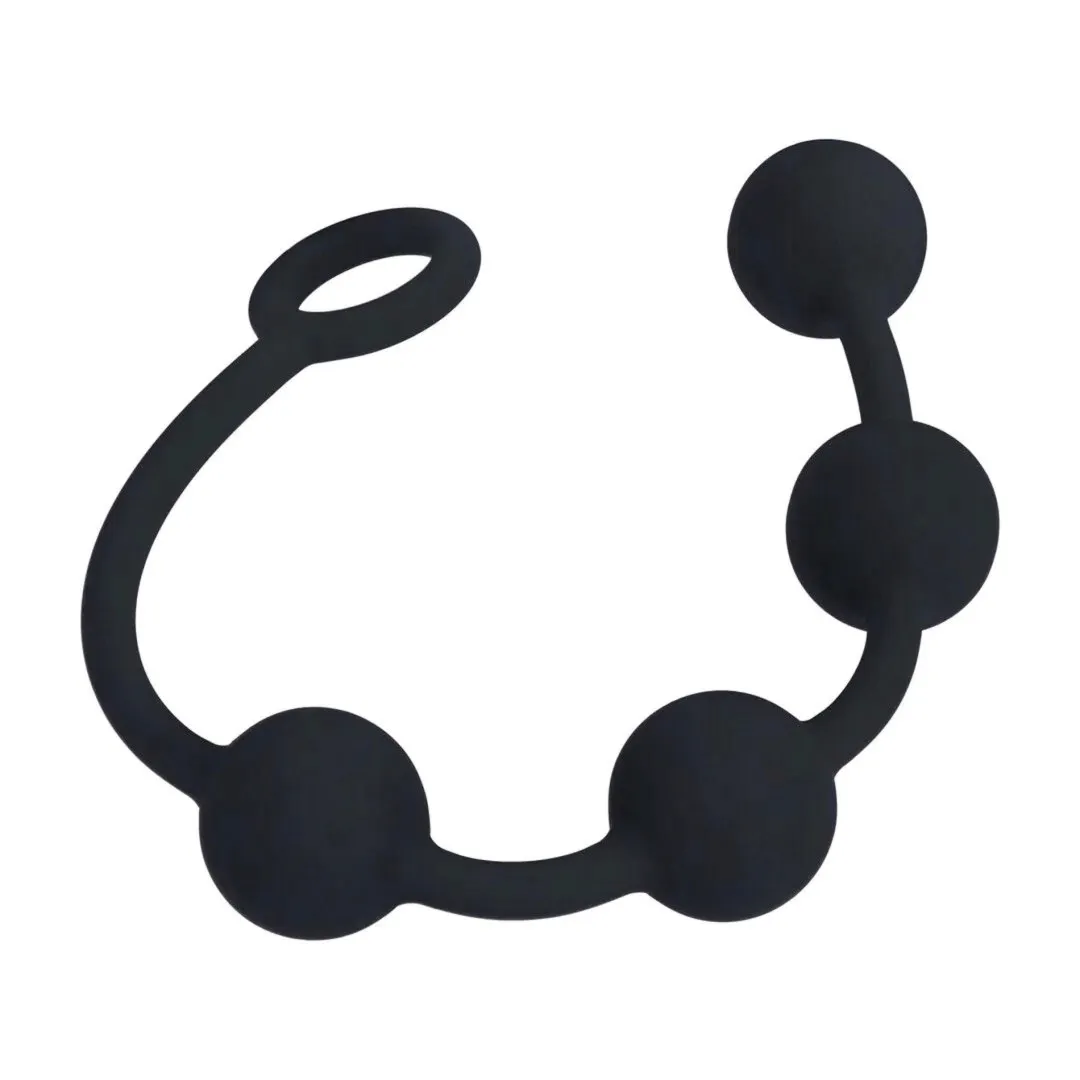 round-silicone-anal-balls-m-30mm-black