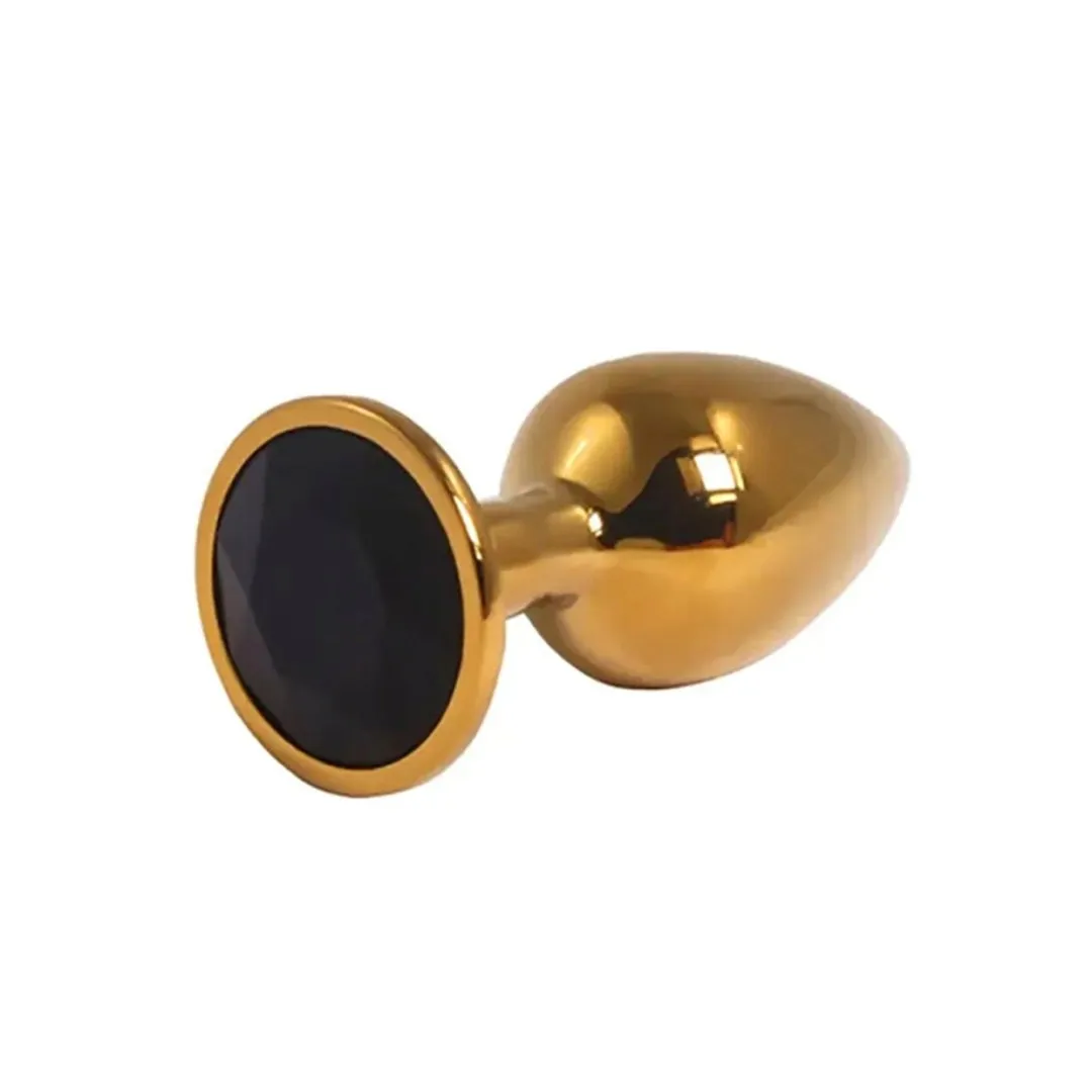 gold-small-butt-plug-with-black-diamond