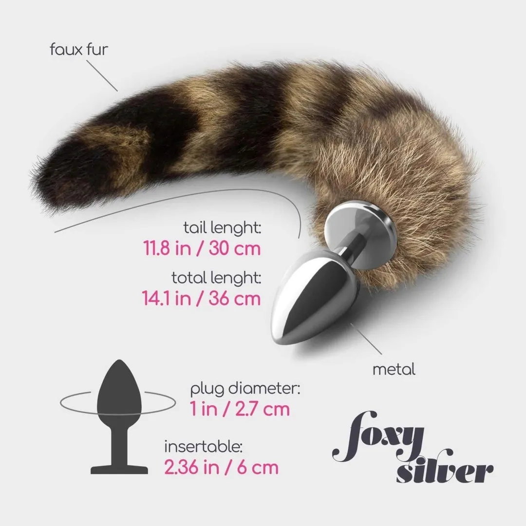 foxy-silver-metal-anal-plug-with-tail-crushious