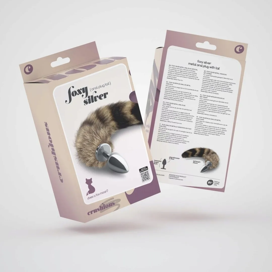 foxy-silver-metal-anal-plug-with-tail-crushious-stan-nowy
