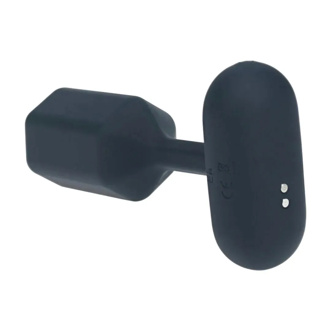 hexagonal-vibrating-silicone-anal-plug-l-black