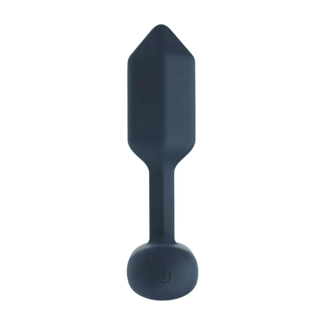 hexagonal-vibrating-silicone-anal-plug-s-black