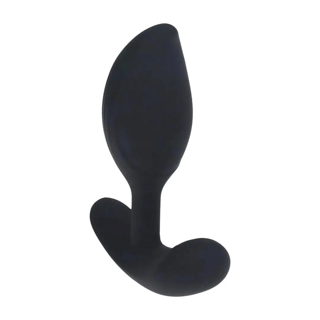 remote-control-vibrating-liquid-silicone-anal-plug-black