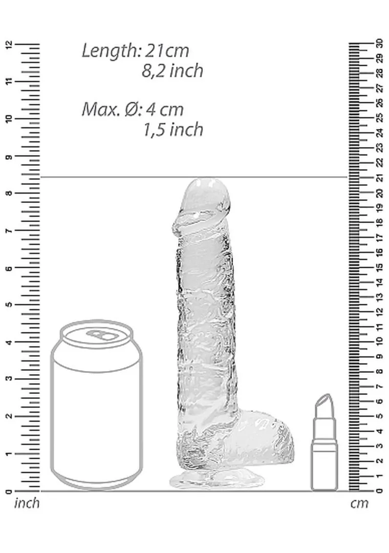 8-20-cm-realistic-dildo-with-balls-transparent
