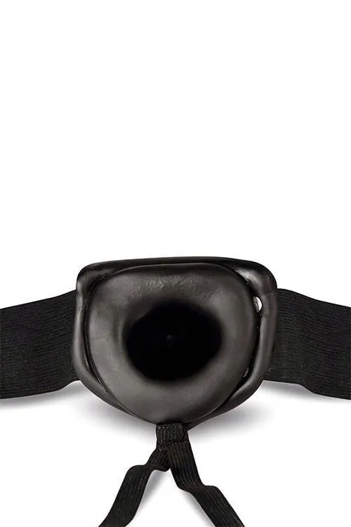dr-skin-6inch-hollow-strap-on-black