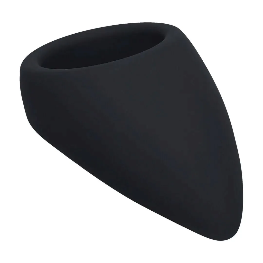 teardrop-silicone-cockring-black