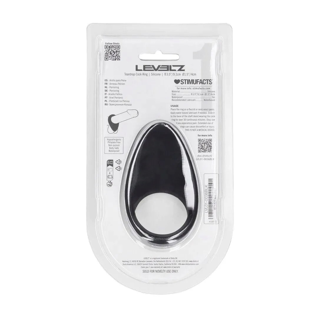 teardrop-silicone-cockring-black