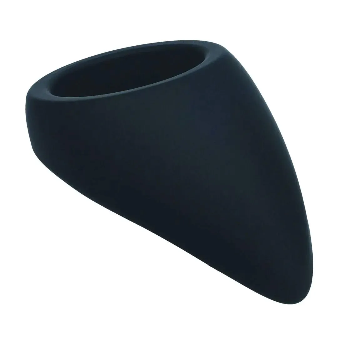 teardrop-silicone-cockring-black