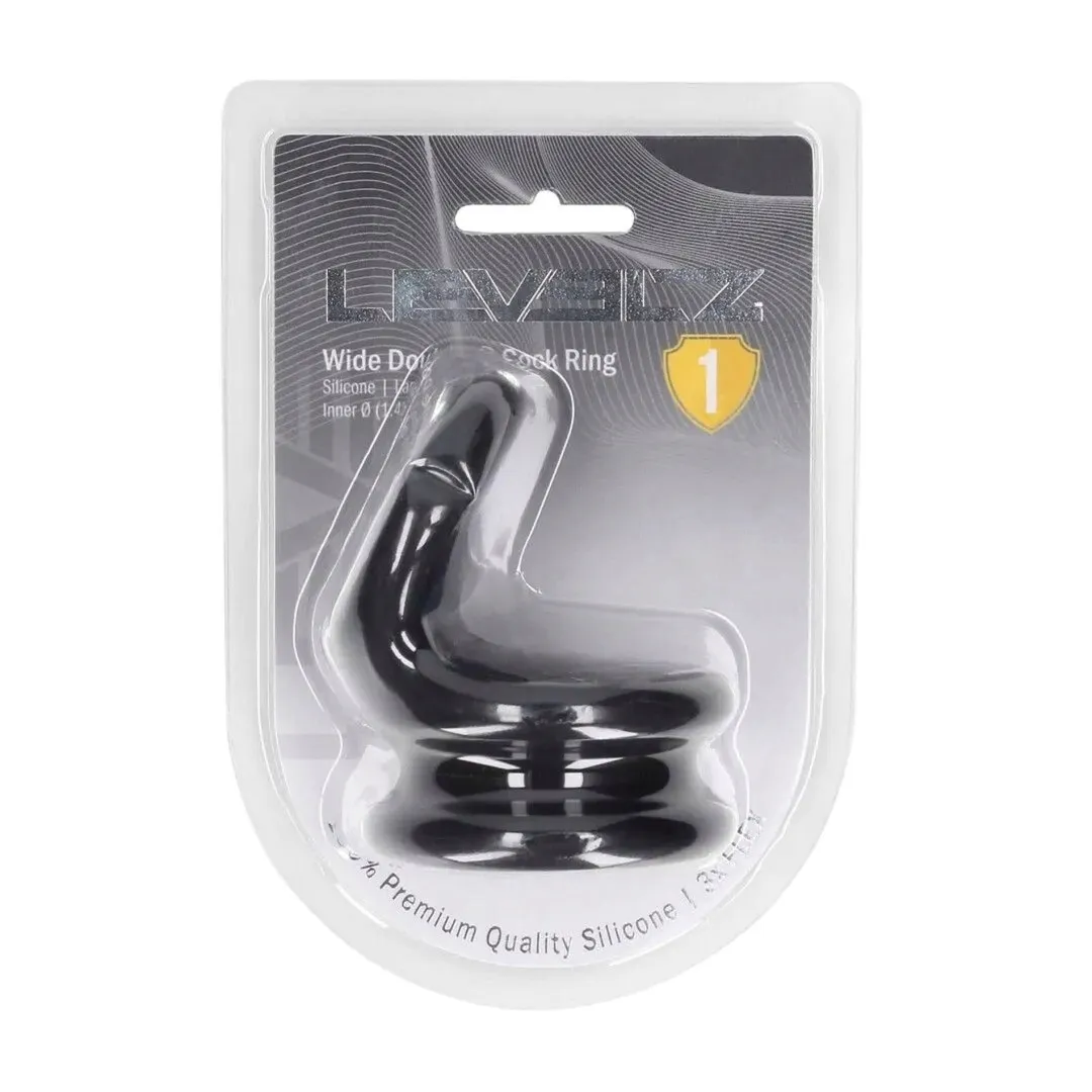 wide-double-o-silicone-cockring-l-black