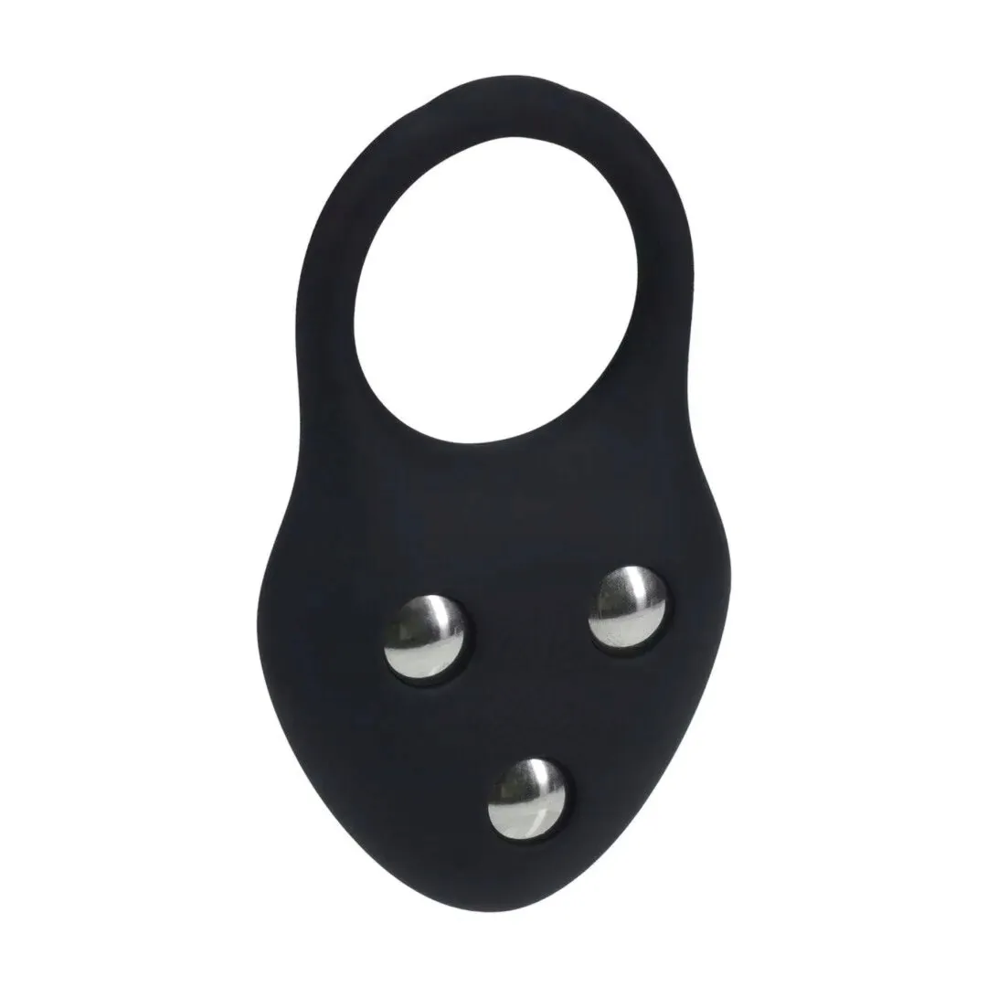 silicone-training-cockring-l-black