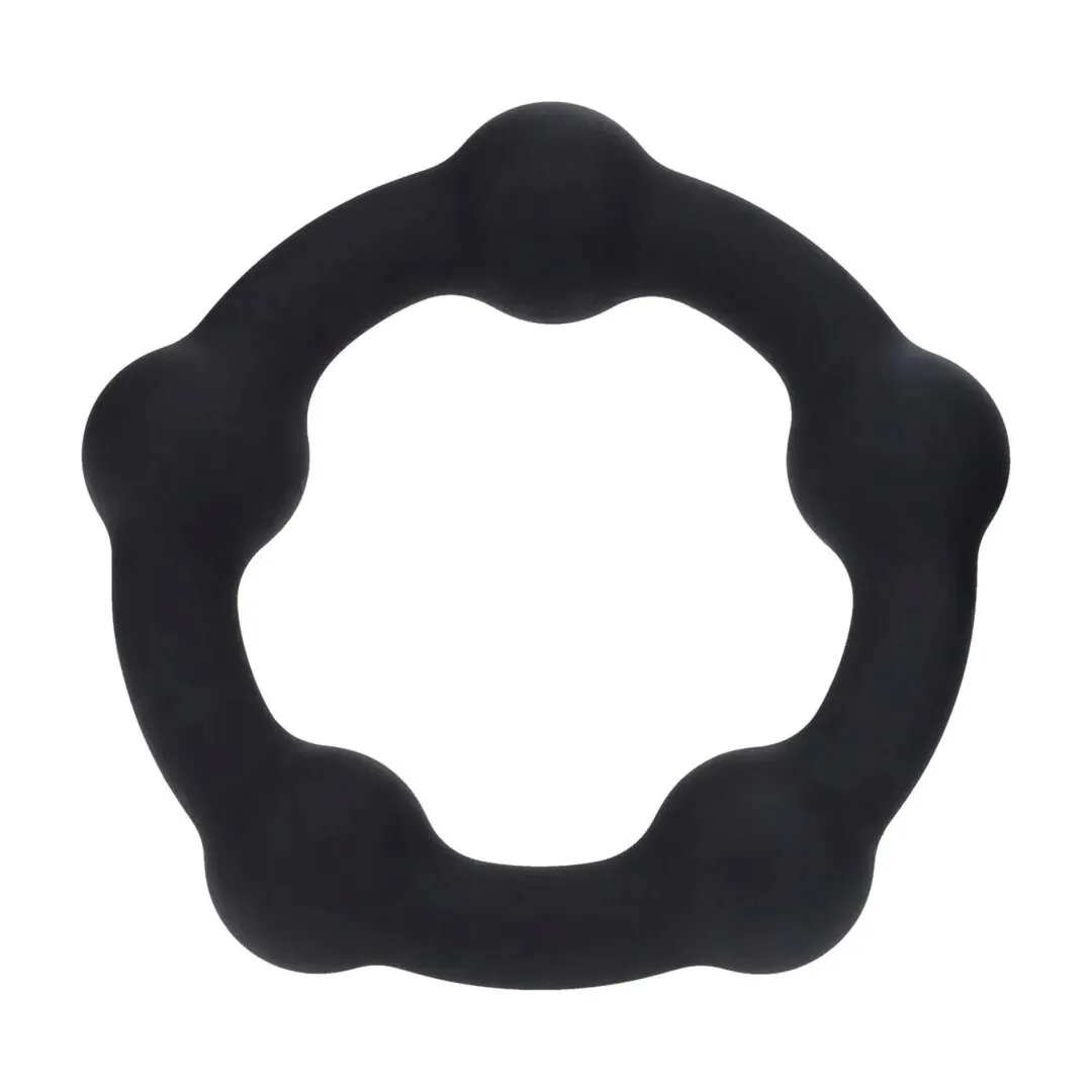 beaded-silicone-cockring-l-45mm-black