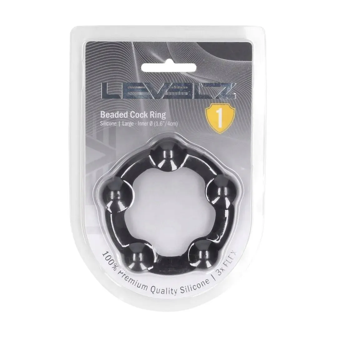 beaded-silicone-cockring-l-45mm-black
