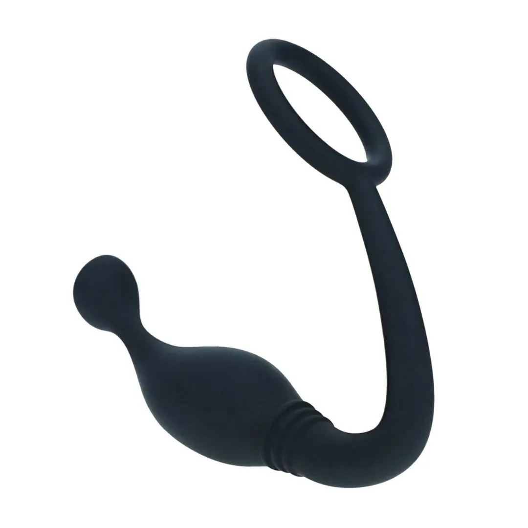 silicone-cockring-with-prostate-stimulator-s-black