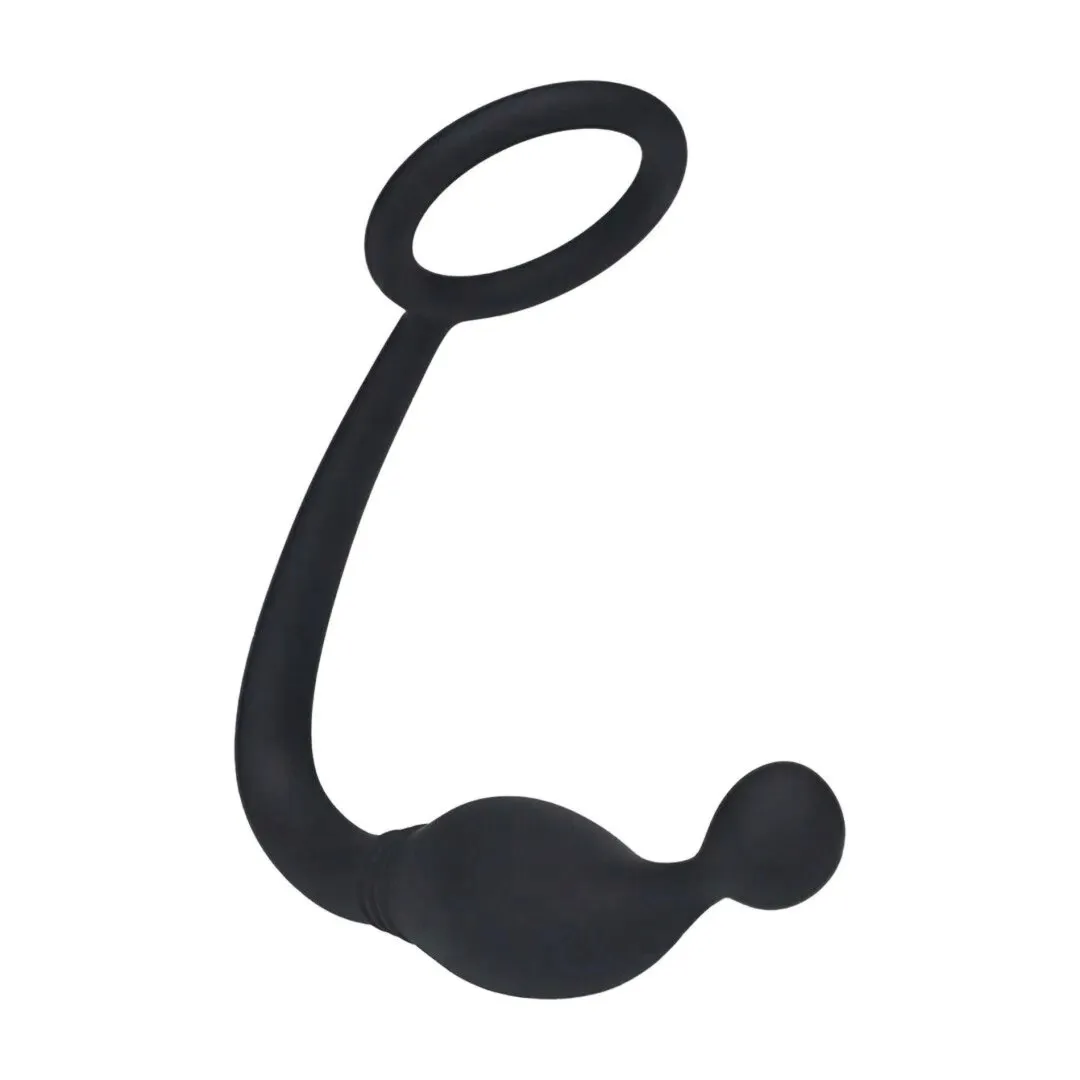 silicone-cockring-with-prostate-stimulator-s-black