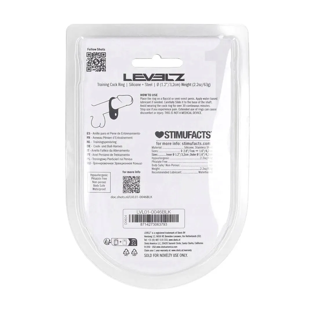 silicone-training-cockring-s-black