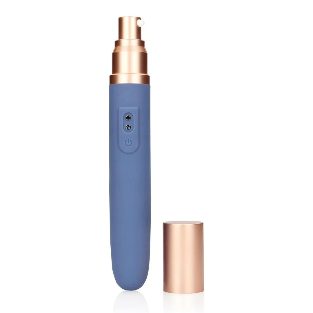travel-vibrator-with-lube-compartment-and-pump