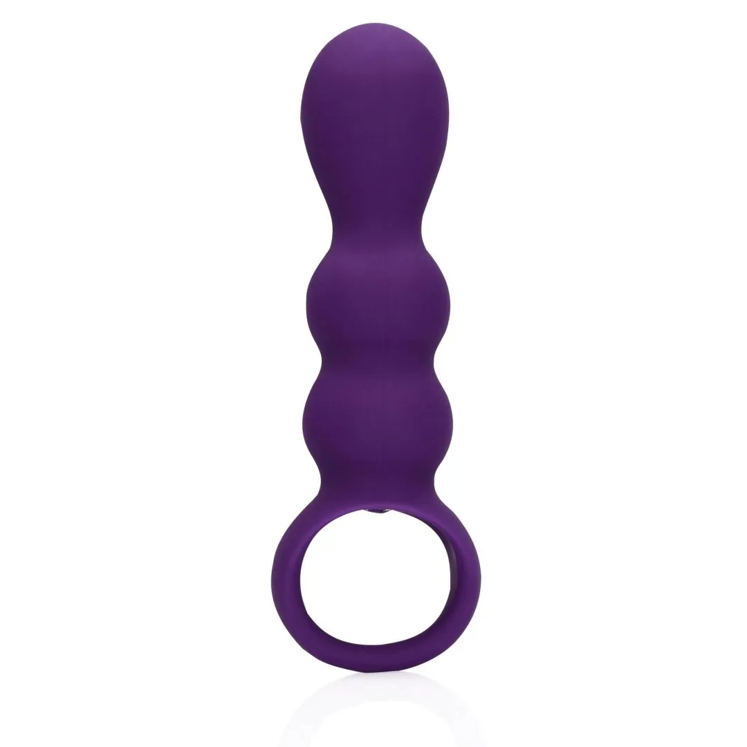 teardrop-shaped-anal-vibrator-clear-purple