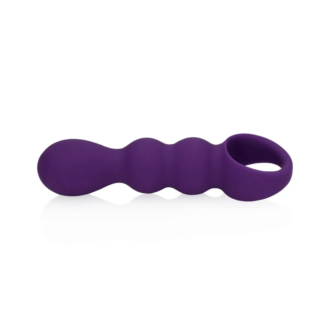 teardrop-shaped-anal-vibrator-clear-purple