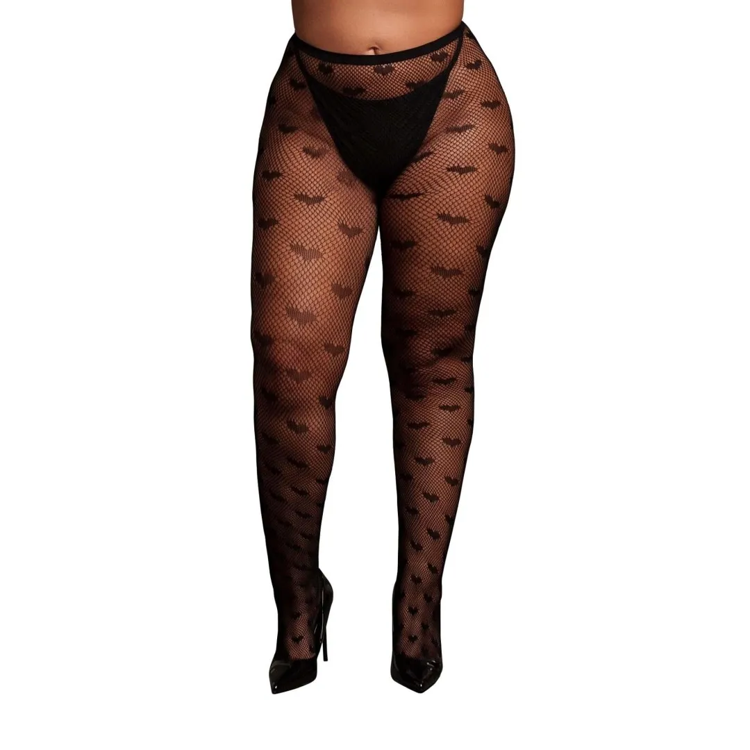 heart-patterned-tights-plus-size-black