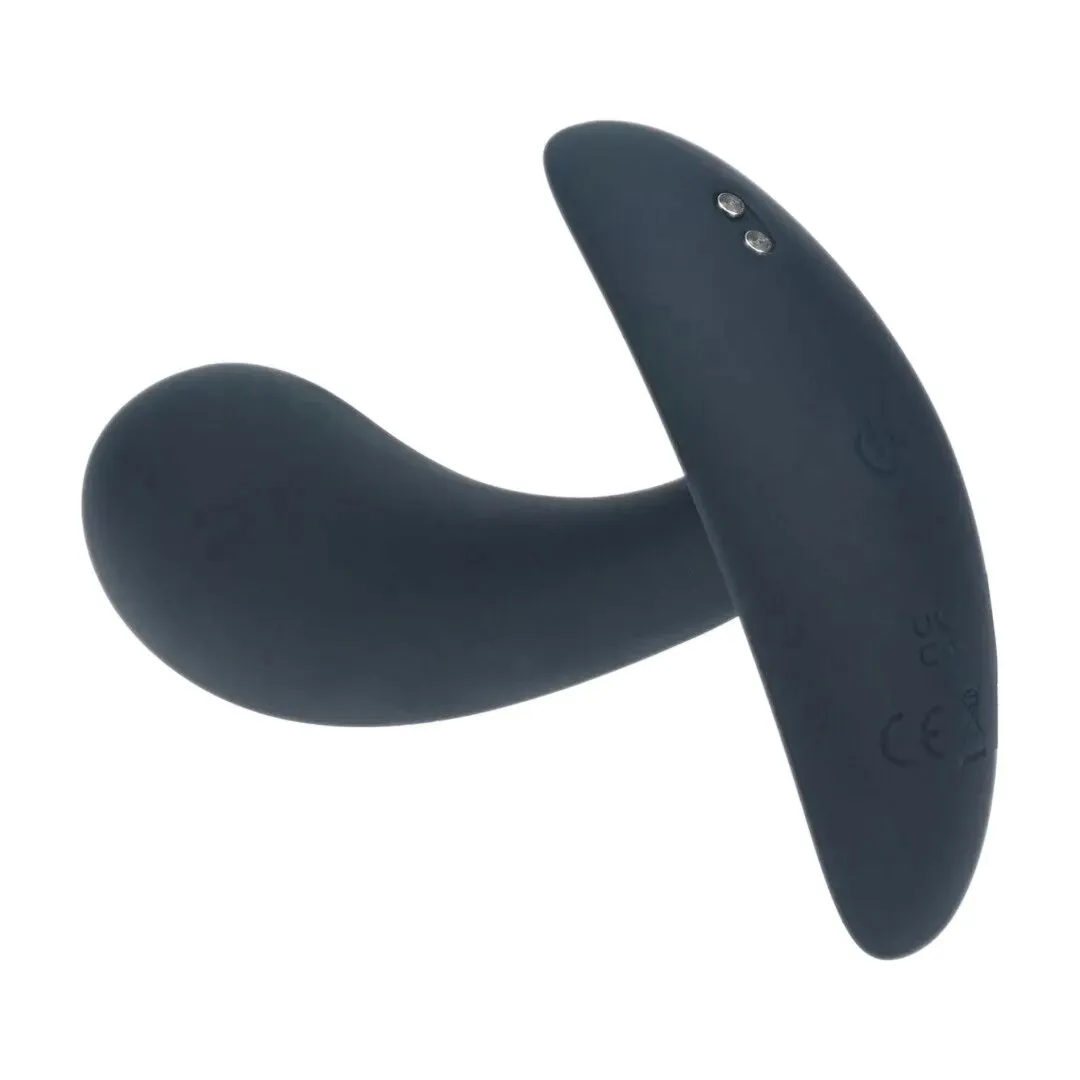 vibrating-silicone-prostate-stimulator-anal-plug-m-black