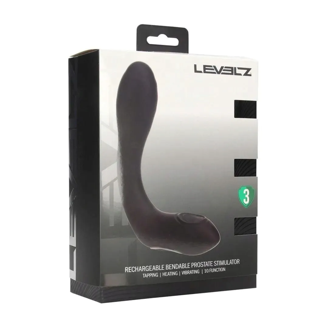 vibrating-heating-bendable-tapping-silicone-prostate-stimulator-black