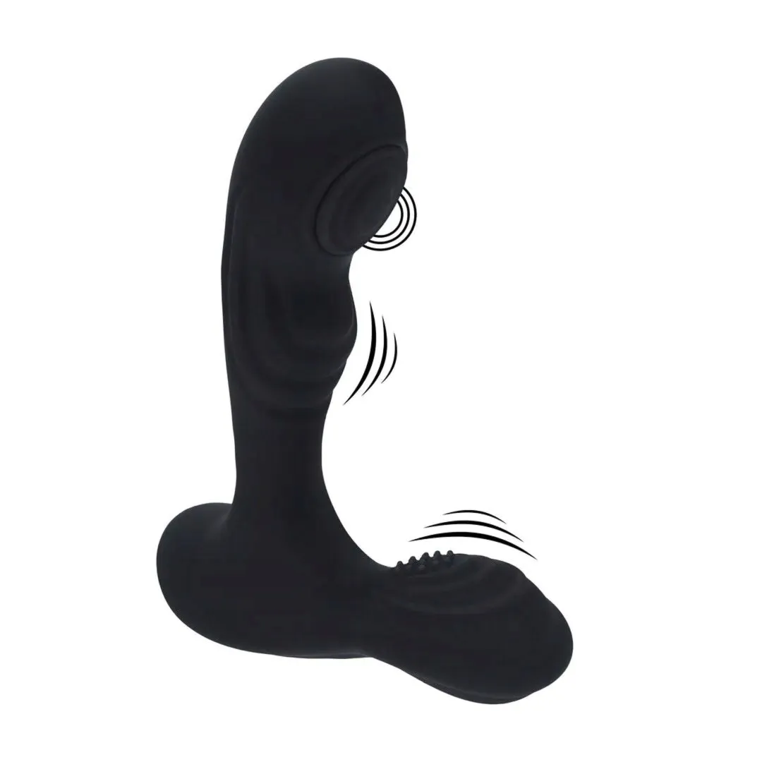 vibrating-and-tapping-silicone-prostate-massager-with-ball-stimulator-bla
