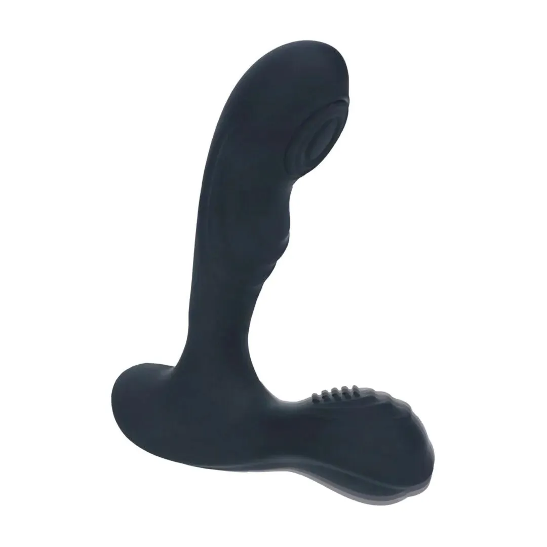 vibrating-and-tapping-silicone-prostate-massager-with-ball-stimulator-bla