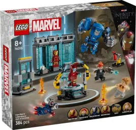 klocki-super-heroes-76315-laboratorium-iron-mana-zbrojownia-lego