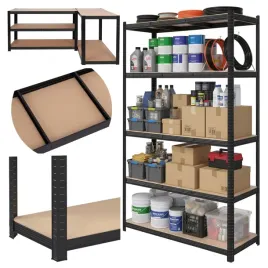 regal-magazynowy-200kg-5-poziomow-205x120x45-cm-1000-kg-czarny