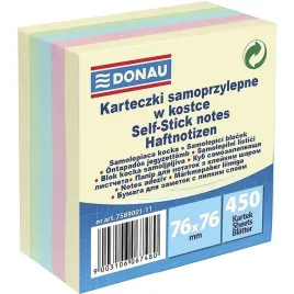 karteczki-donau-76x76mm-mix-kolorow-450-donau