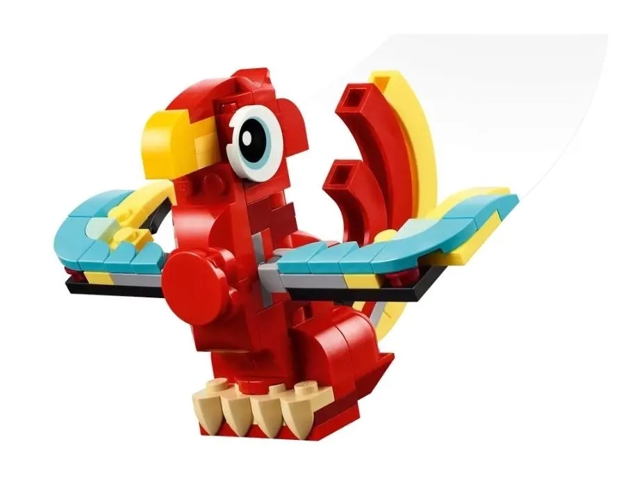 klocki-creator-31145-czerwony-smok-lego-stan-nowy