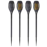 lampy-solarne-ogrodowe-pochodnie-12led-4szt-stan-nowy