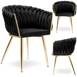 krzeslo-welurowe-plecione-cofton-gold-velvet-czarne