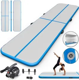 airtrack-materac-gimnastyczny-sciezka-akrobatyczna-niebieska-400x100x10