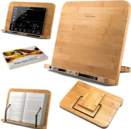 podstawka-na-ksiazke-kucharska-stojak-na-tablet-podporka-do-czytania-bambus