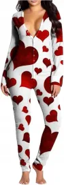 pizama-damska-onesie-rozpinana-z-klapka-dluga-serca-l