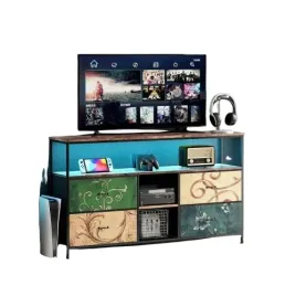 szafka-pod-telewizor-rtv-kredens-4-szuflady-podswietlana-led-137x30x78